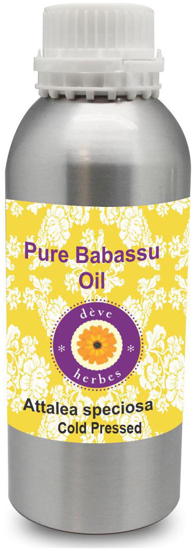 

Deve Herbes Pure Babassu Oil (Attalea speciosa) 100 Natural Therapeutic Grade Cold Pressed 300ml