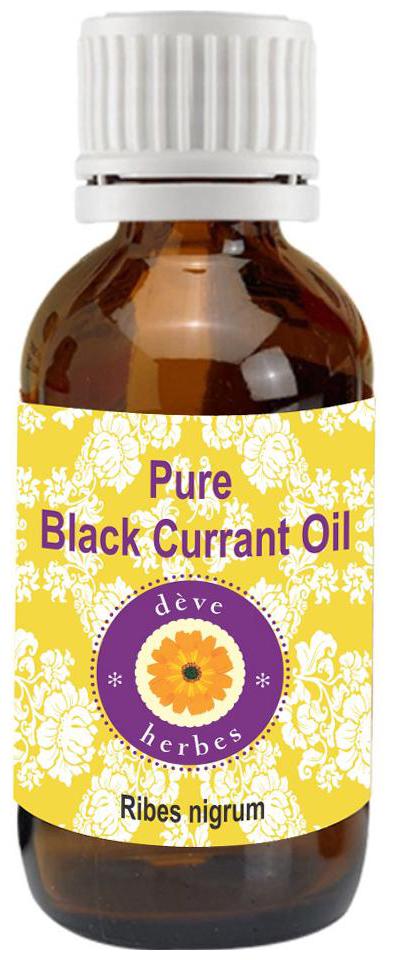 

Deve Herbes Pure Black Currant Oil (Ribes nigrum) 100 Natural Therapeutic Grade Cold Pressed 30ml