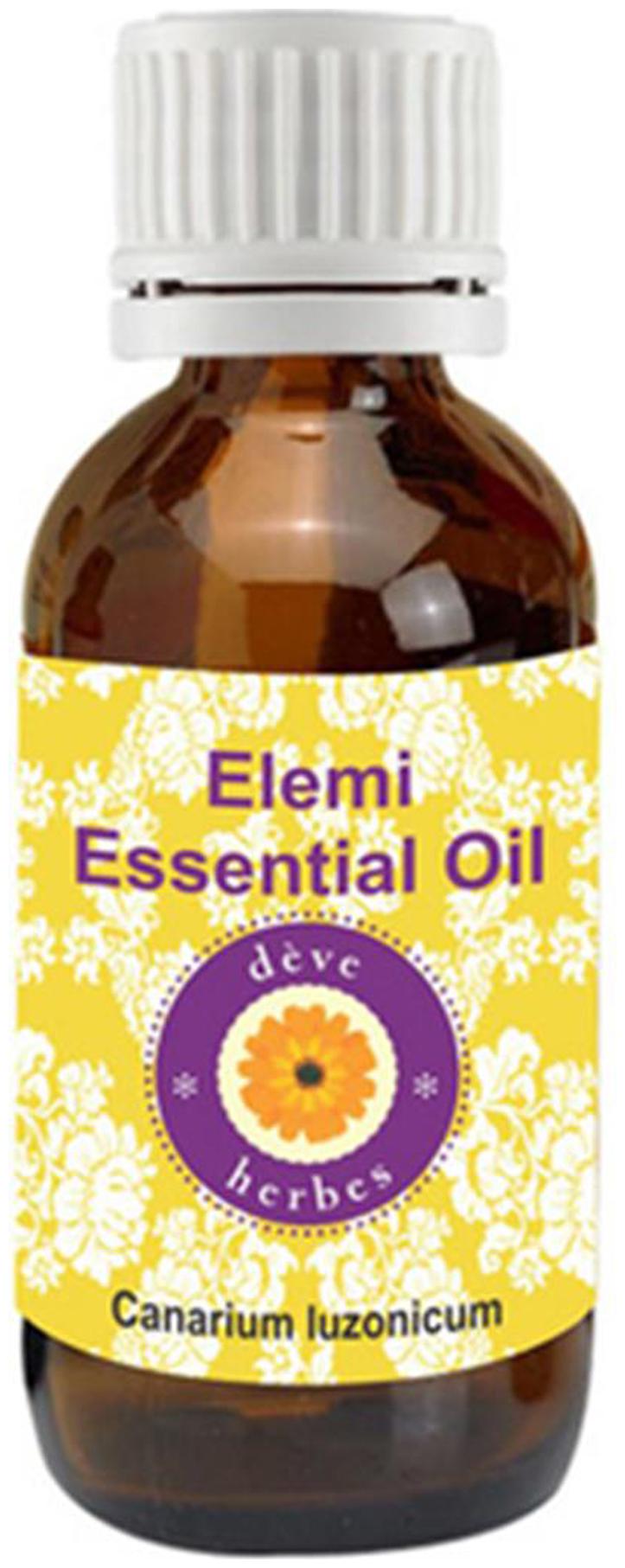 

Deve Herbes Pure Elemi Essential Oil (Canarium luzonicum) 100 Natural Therapeutic Grade Steam Distilled 10ml