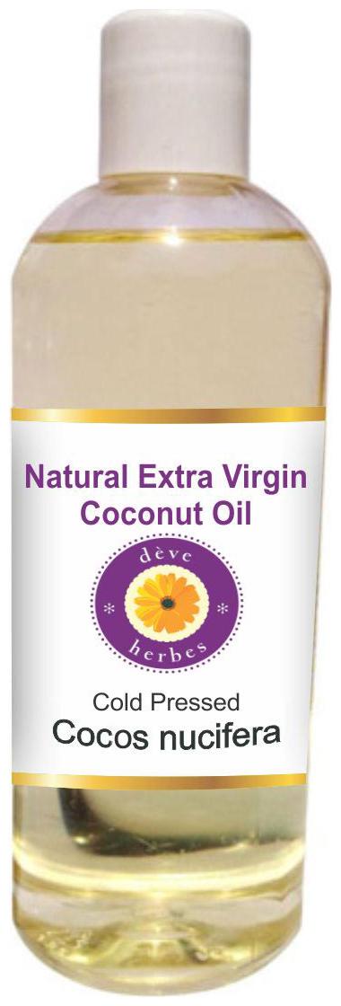 

Deve Herbes Natural Extra Virgin Coconut Oil (Cocos nucifera) 100 Pure Natural Therapeutic Grade Cold Pressed 200ml