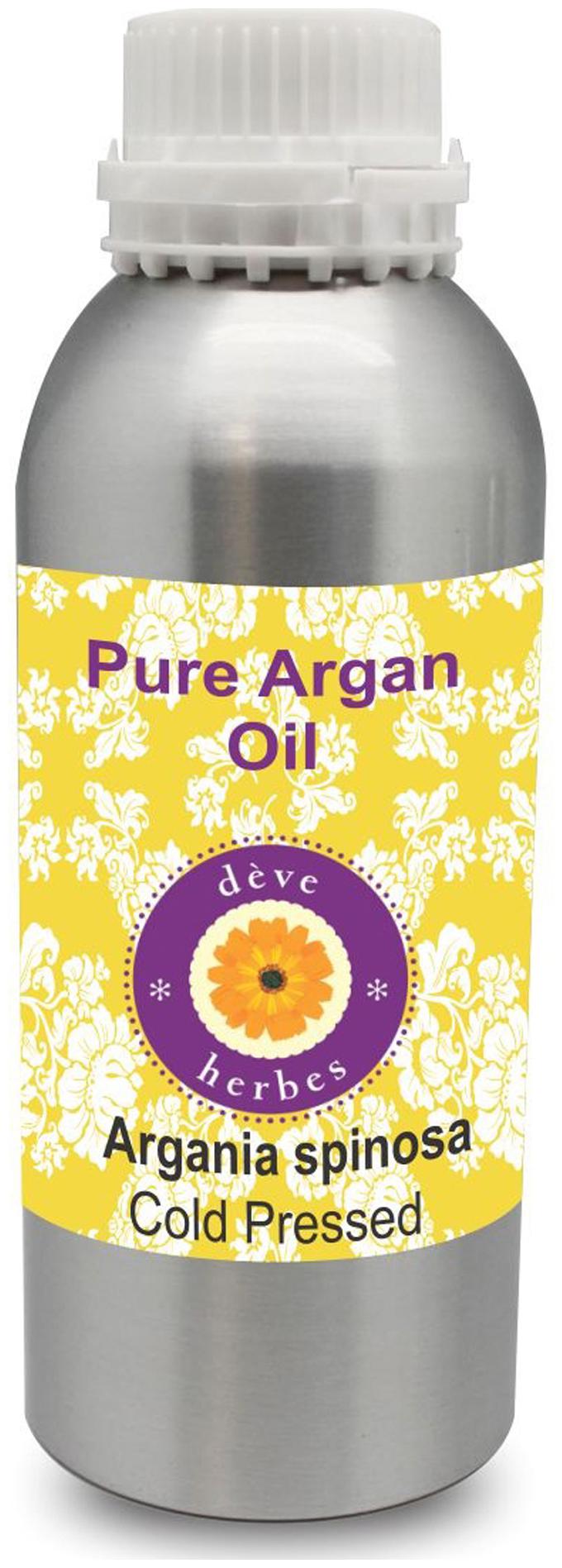 

Deve Herbes Pure Argan (Moroccan) Oil (Argania spinosa) 100 Natural Therapeutic Grade Cold Pressed 630ml
