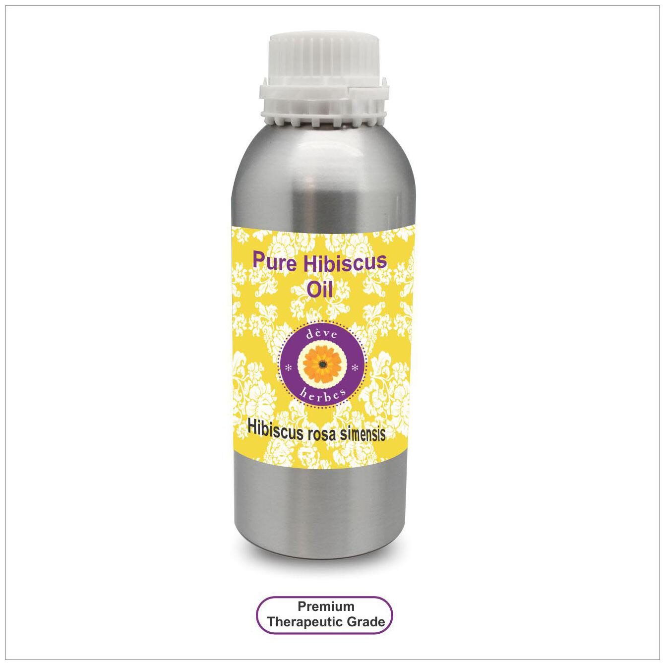 

Deve Herbes Pure Hibiscus Oil (Hibiscus rosa-sinensis) Infused Oil 300ml