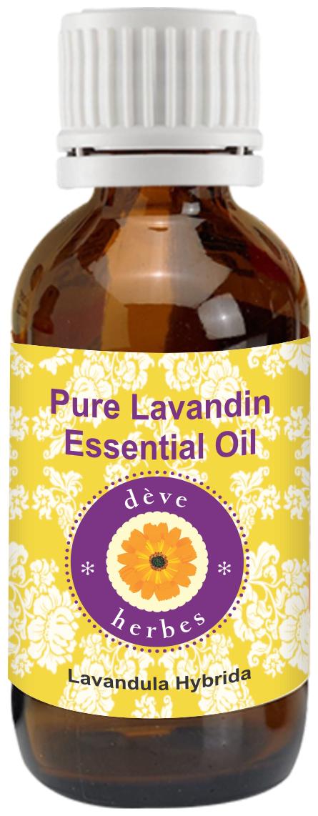 

Deve Herbes Pure Lavandin Essential Oil (Lavandula hybrida) 100 Natural Therapeutic Grade Steam Distilled 15ml