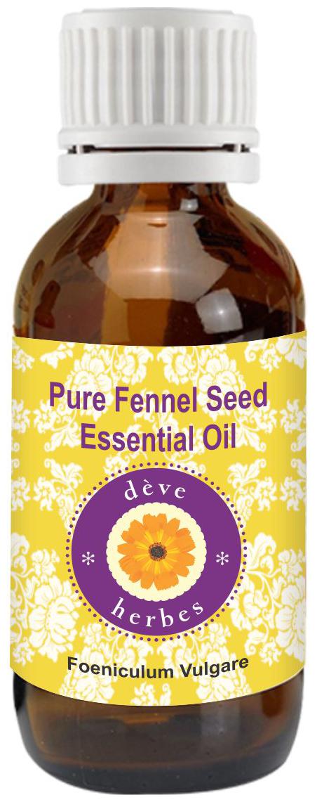 

Deve Herbes Pure Fennel Seed Essential Oil (Foeniculum vulgare) 100 Natural Therapeutic Grade Steam Distilled 15ml