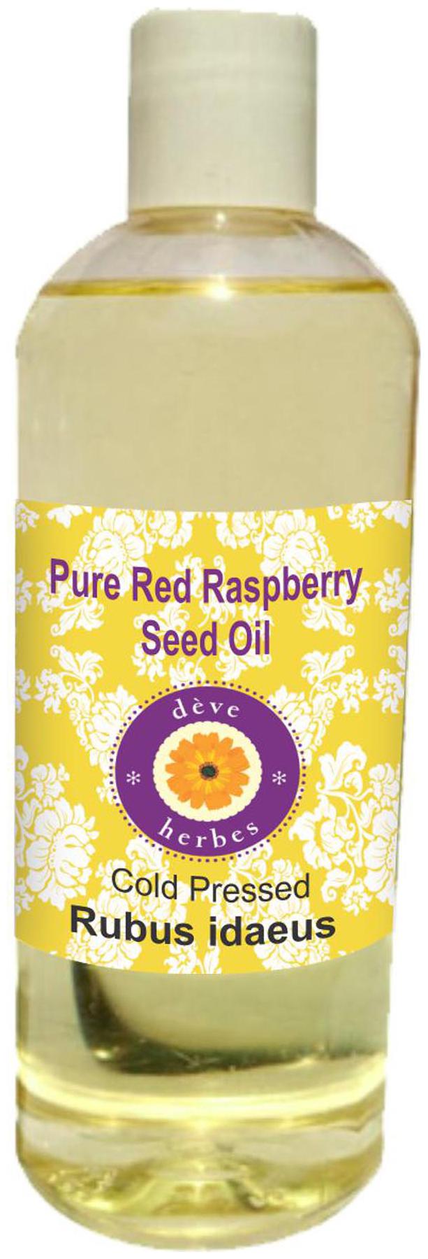 

Deve Herbes Pure Red Raspberry Seed Oil (Rubus idaeus) 100 Natural Therapeutic Grade Cold Pressed 200ml