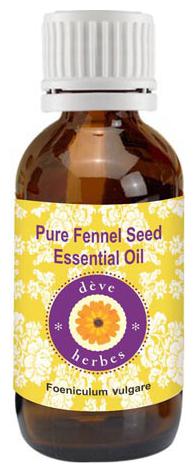 

Deve Herbes Pure Fennel Seed Essential Oil (Foeniculum vulgare) 100 Natural Therapeutic Grade Steam Distilled 50ml