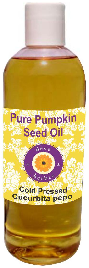 

Deve Herbes Pure Pumpkin Seed Oil (Cucurbita pepo) 100 Natural Therapeutic Grade Cold Pressed 200ml