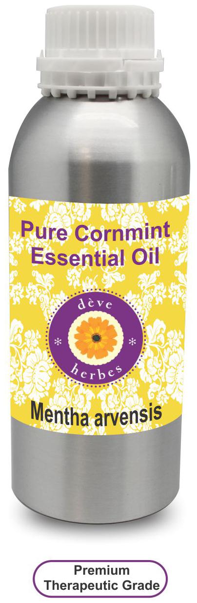 

Deve Herbes Pure Cornmint Essential Oil (Mentha arvensis) 100 Natural Therapeutic Grade Steam Distilled 630ml