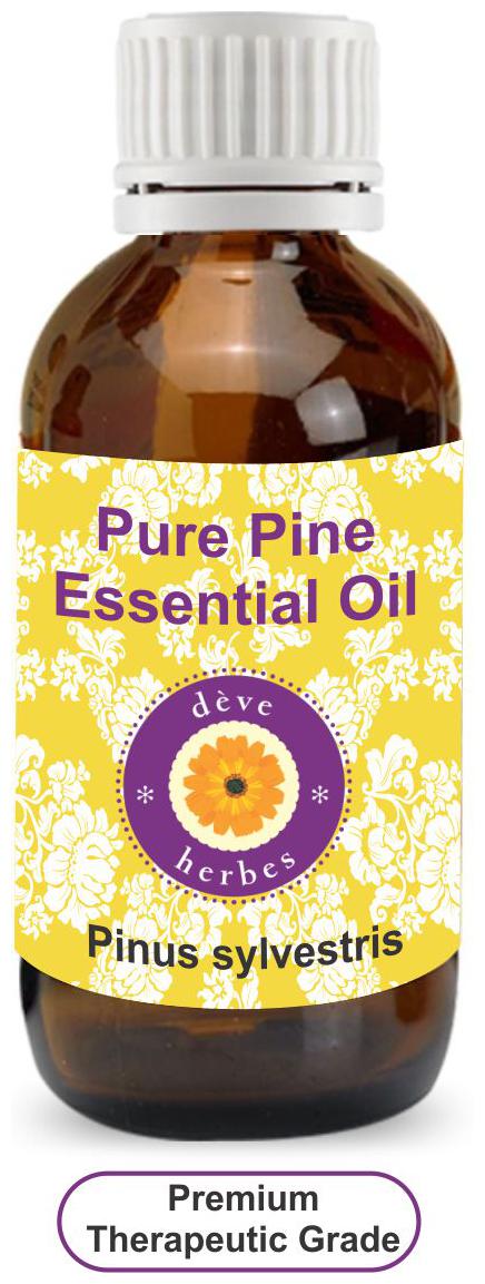 

Deve Herbes Pure Pine Essential Oil (Pinus sylvestris) 100 Natural Therapeutic Grade Steam Distilled 50ml