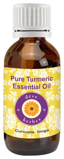 

Deve Herbes Pure Turmeric Essential Oil (Curcuma longa) 100 Natural Therapeutic Grade Steam Distilled 100ml