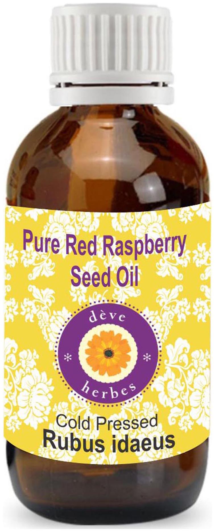 

Deve Herbes Pure Red Raspberry Seed Oil (Rubus idaeus) 100 Natural Therapeutic Grade Cold Pressed 50ml