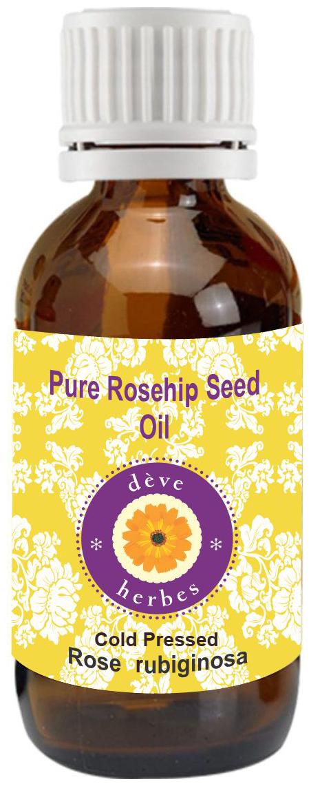 

Deve Herbes Pure Rosehip Seed Oil (Rosa rubiginosa) 100 Natural Therapeutic Grade Cold Pressed 15ml