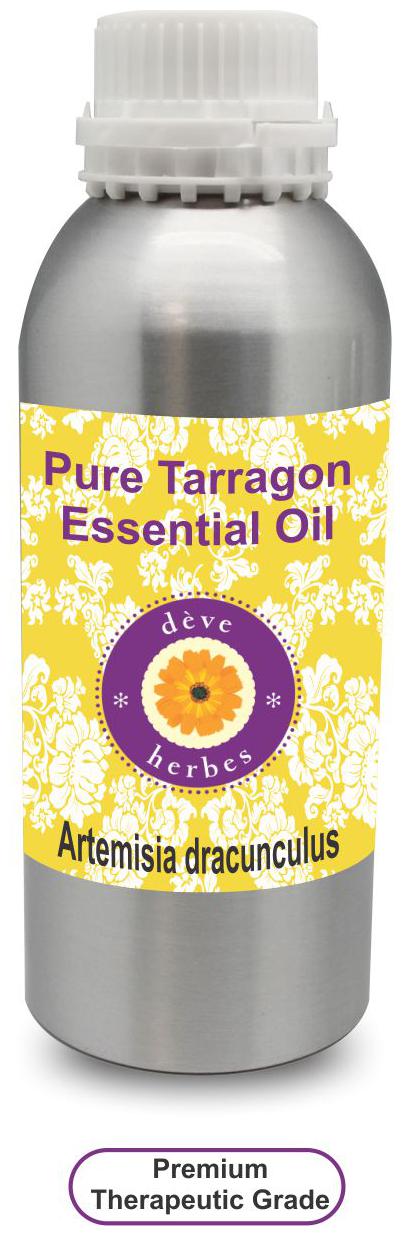 

Deve Herbes Pure Tarragon Essential Oil (Artemisia dracunculus) 100 Natural Therapeutic Grade Steam Distilled 300ml