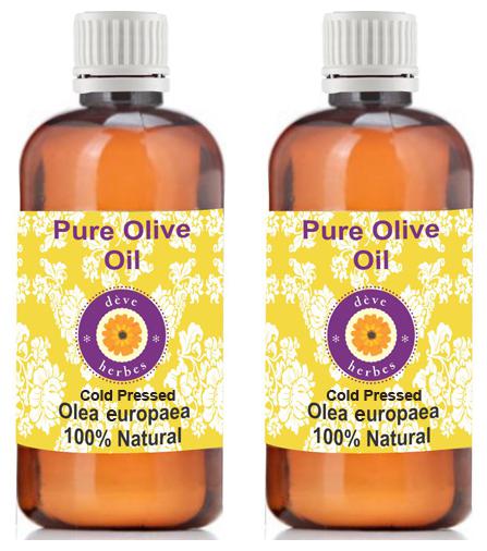 

Deve Herbes Pure Olive Oil (Olea europaea) 100 Natural Therapeutic Grade Cold Pressed 100ml (Pack of 2)