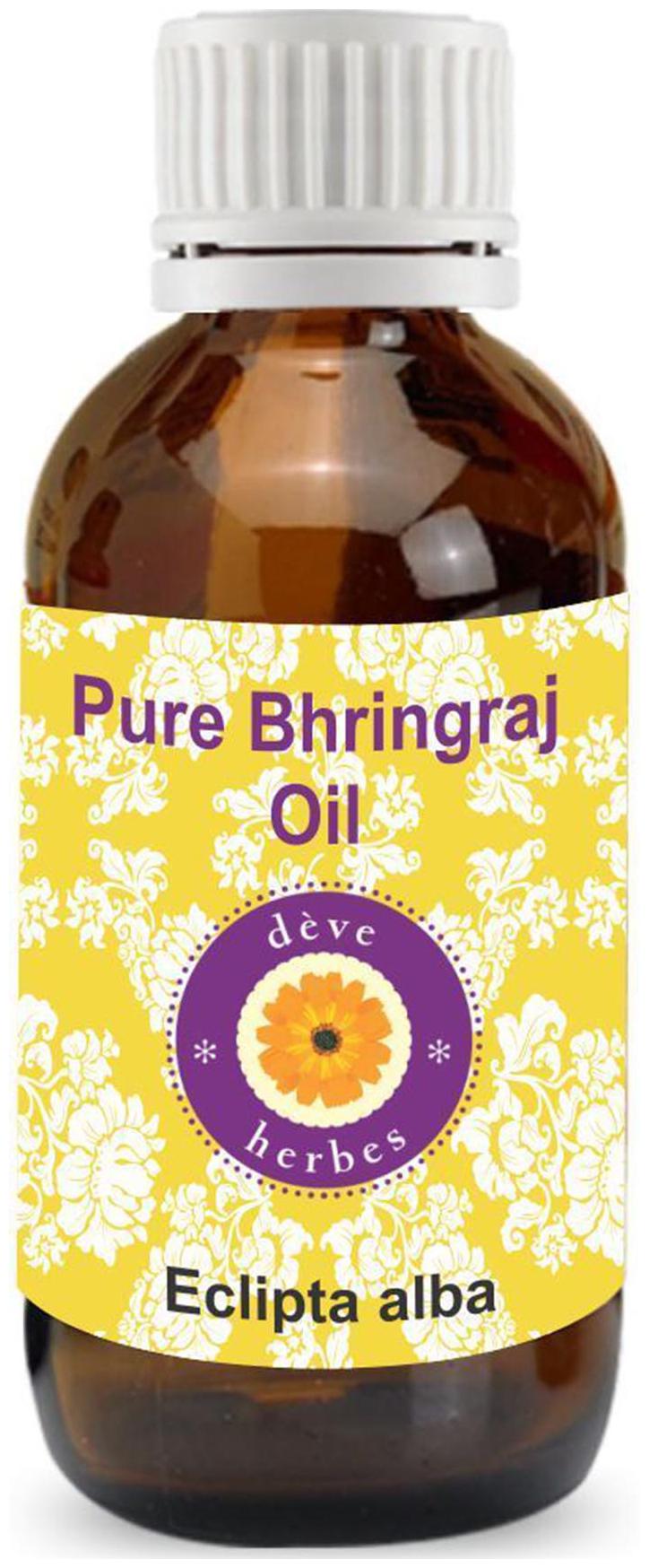

Deve Herbes Pure Bhringraj Oil (Eclipta alba) 100 Natural Therapeutic Grade 30ml