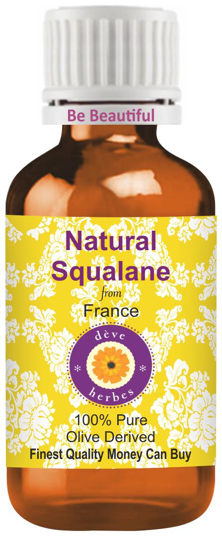

Deve Herbes Natural Squalane Oil (derived from Olives) 100 Natural Therapeutic Grade 100ml