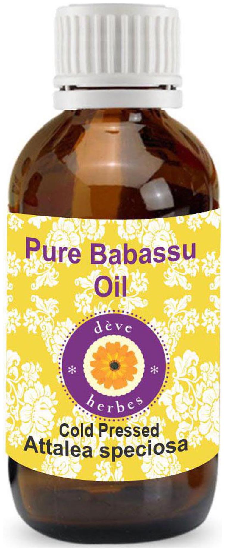 

Deve Herbes Pure Babassu Oil (Attalea speciosa) 100 Natural Therapeutic Grade Cold Pressed 100ml