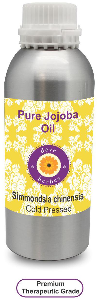 

Deve Herbes Pure Jojoba Oil (Simmondsia chinensis) 100 Natural Therapeutic Grade Cold Pressed 300ml