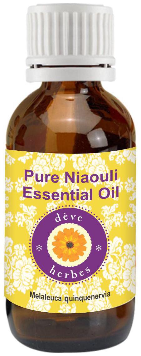 

Deve Herbes Pure Niaouli Essential Oil (Melaleuca quinquenervia) 100 Natural Therapeutic Grade Steam Distilled 30ml