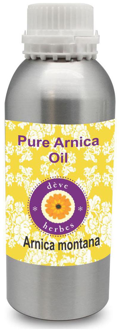 

Deve Herbes Pure Arnica Oil (Arnica montana) 100 Natural Therapeutic Grade 630ml