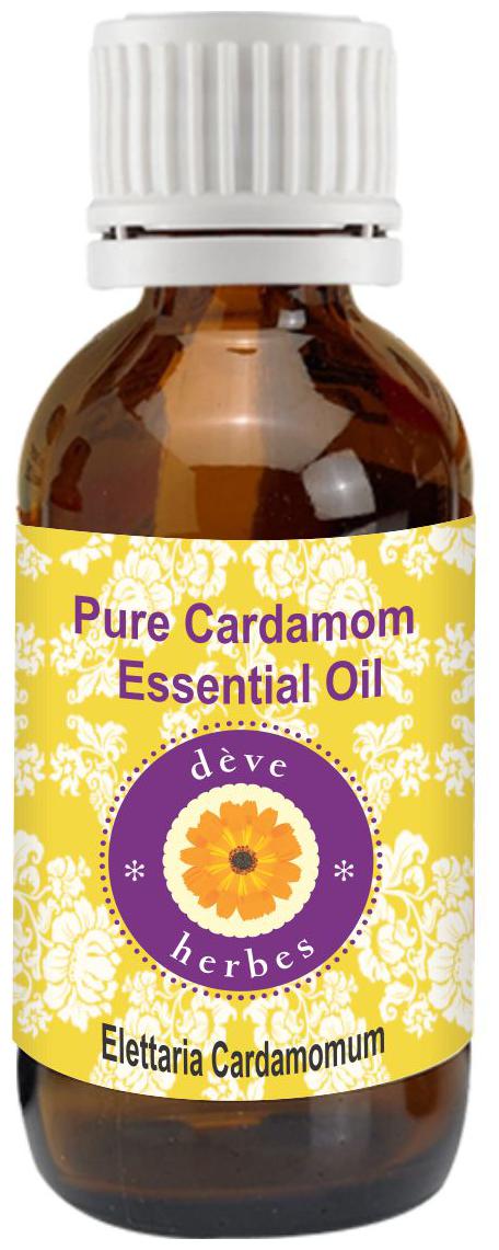 

Deve Herbes Pure Cardamom Essential Oil (Elettaria cardamomum) 100 Natural Therapeutic Grade Steam Distilled 10ml
