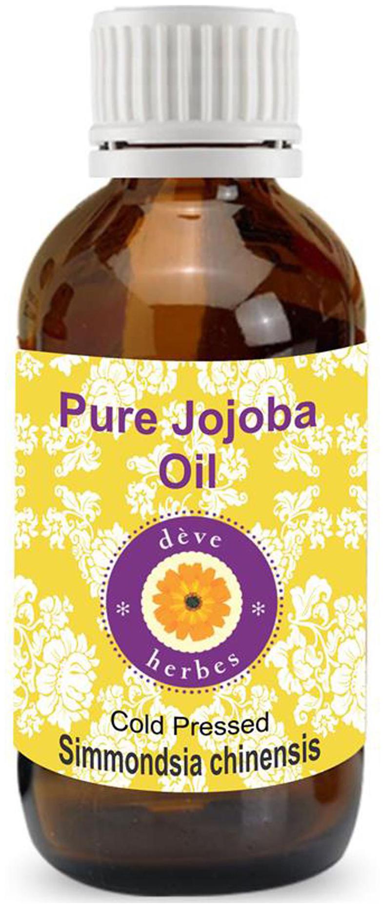 

Deve Herbes Pure Jojoba Oil (Simmondsia chinensis) 100 Natural Therapeutic Grade Cold Pressed 30ml