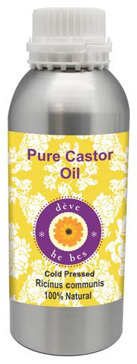 

Deve Herbes Pure Castor Oil (Ricinus communis) 100 Natural Therapeutic Grade Cold Pressed 300ml
