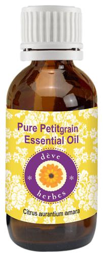

Deve Herbes Pure Petitgrain Essential Oil (Citrus aurantium amara) 100 Natural Therapeutic Grade Steam Distilled 100ml