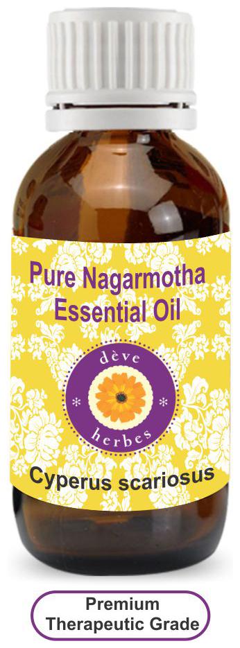 

Deve Herbes Pure Nagarmotha Essential Oil (Cyperus scariosus) 100 Natural Therapeutic Grade Steam Distilled 100ml