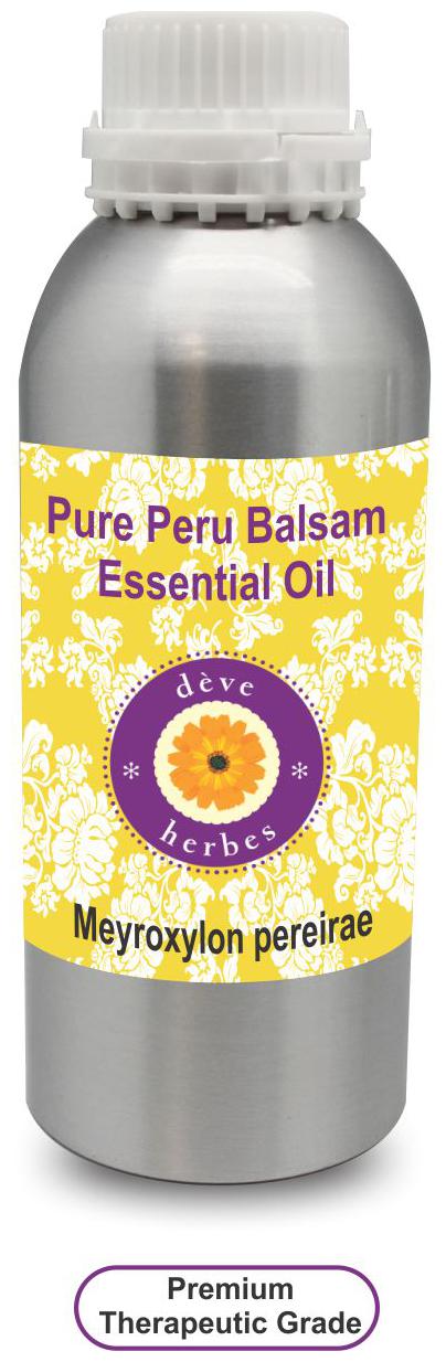 

Deve Herbes Pure Peru Balsam Essential Oil (Myroxylon pereirae) 100 Natural Therapeutic Grade Steam Distilled 630ml