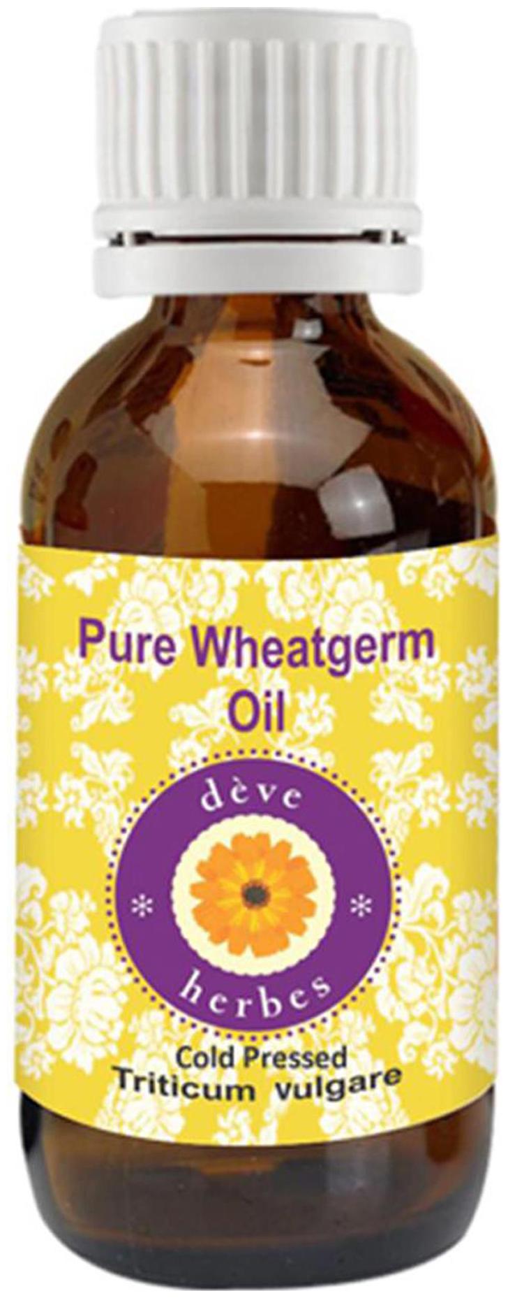 

Deve Herbes Pure Wheatgerm Oil (Triticum vulgare) 100 Natural Therapeutic Grade Cold Pressed 30ml