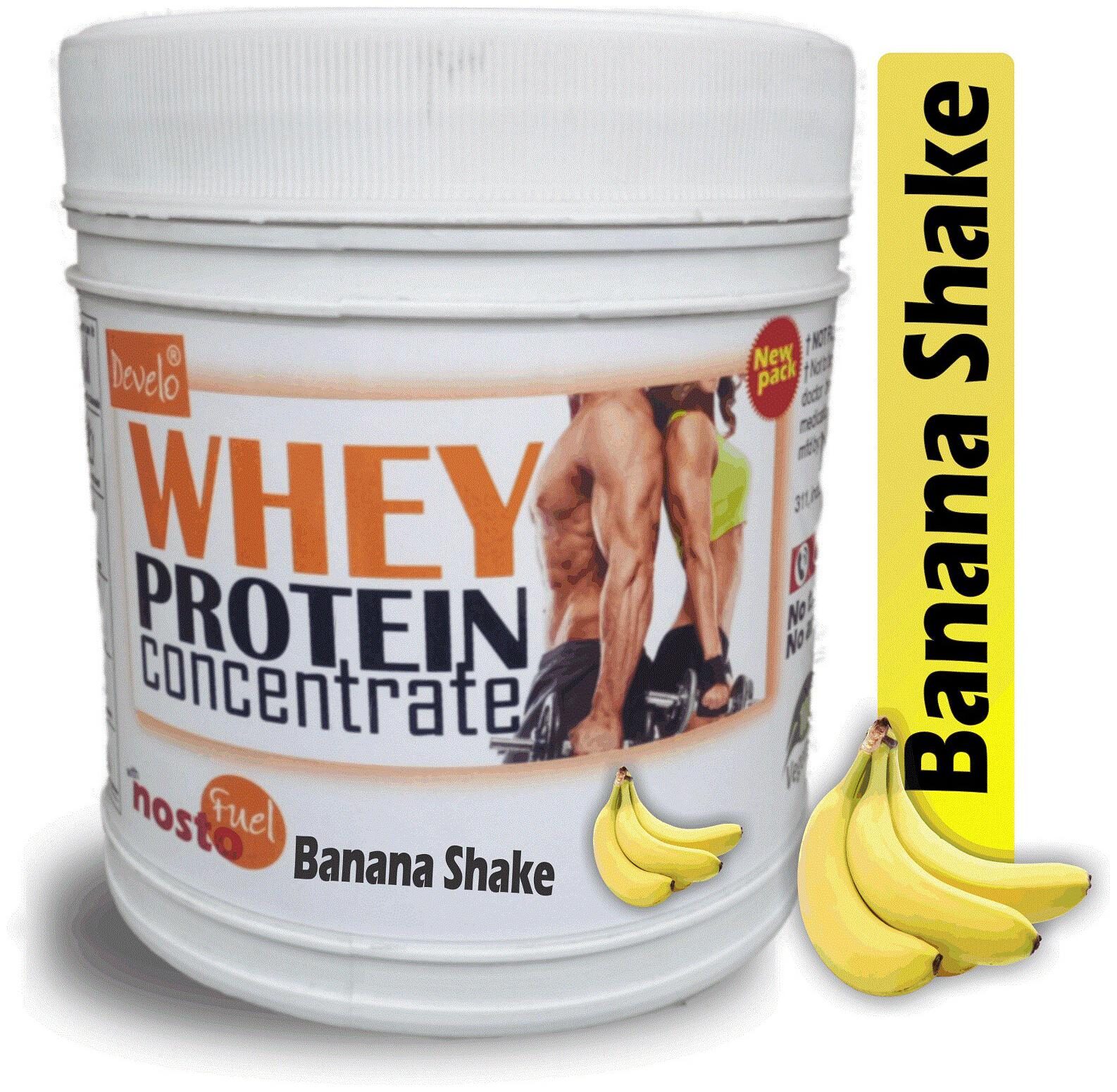 

DEVELO Whey Protein Concentrate Weight Mass Gainer Supplement Gold Standard 500g