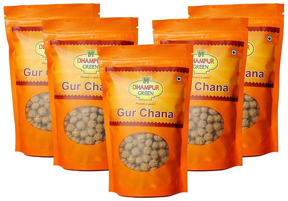 

DHAmpure Speciality Gur Chana 150 g (Pack of 5)