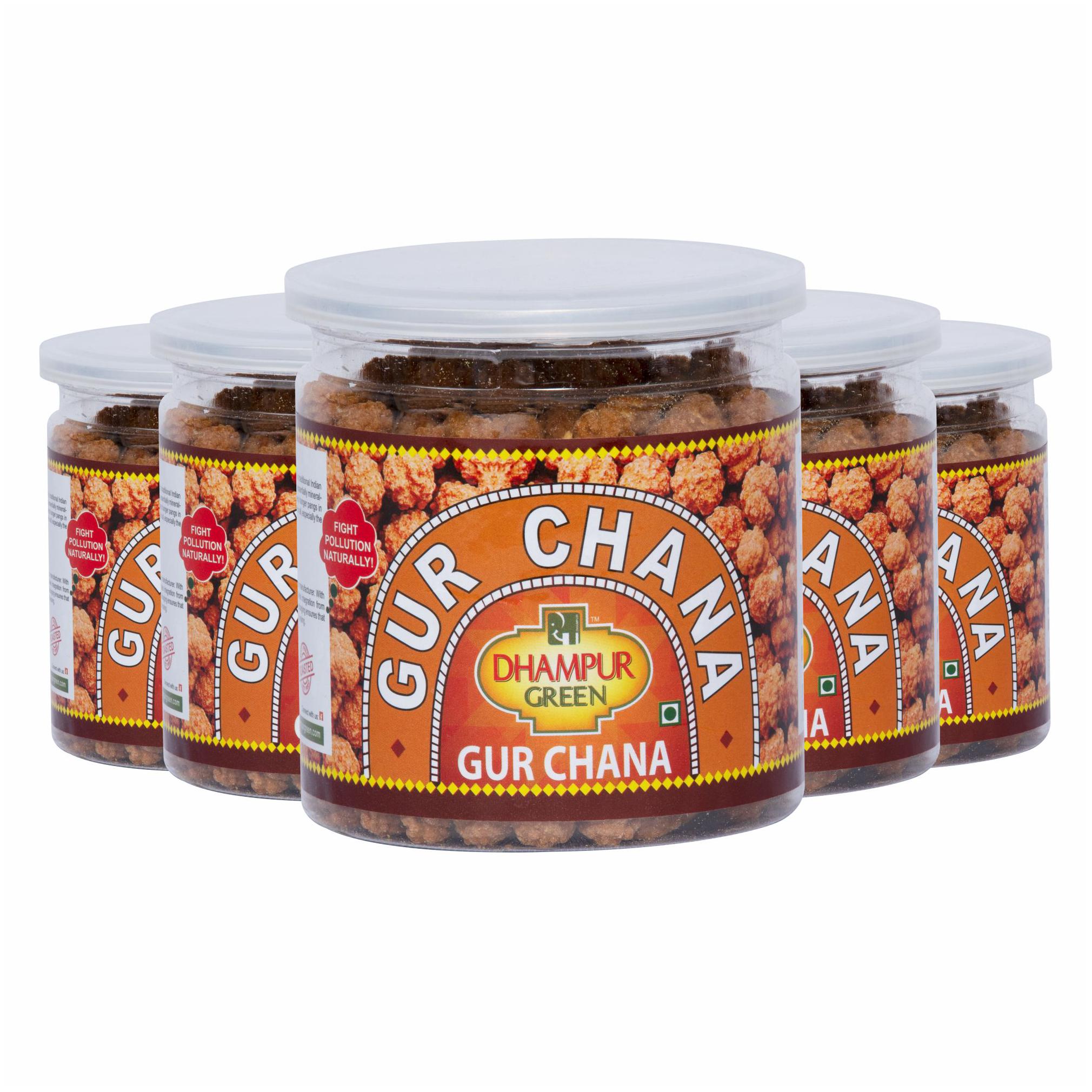 

Dhampure Speciality Gur Chana 200g (Pack of 5)