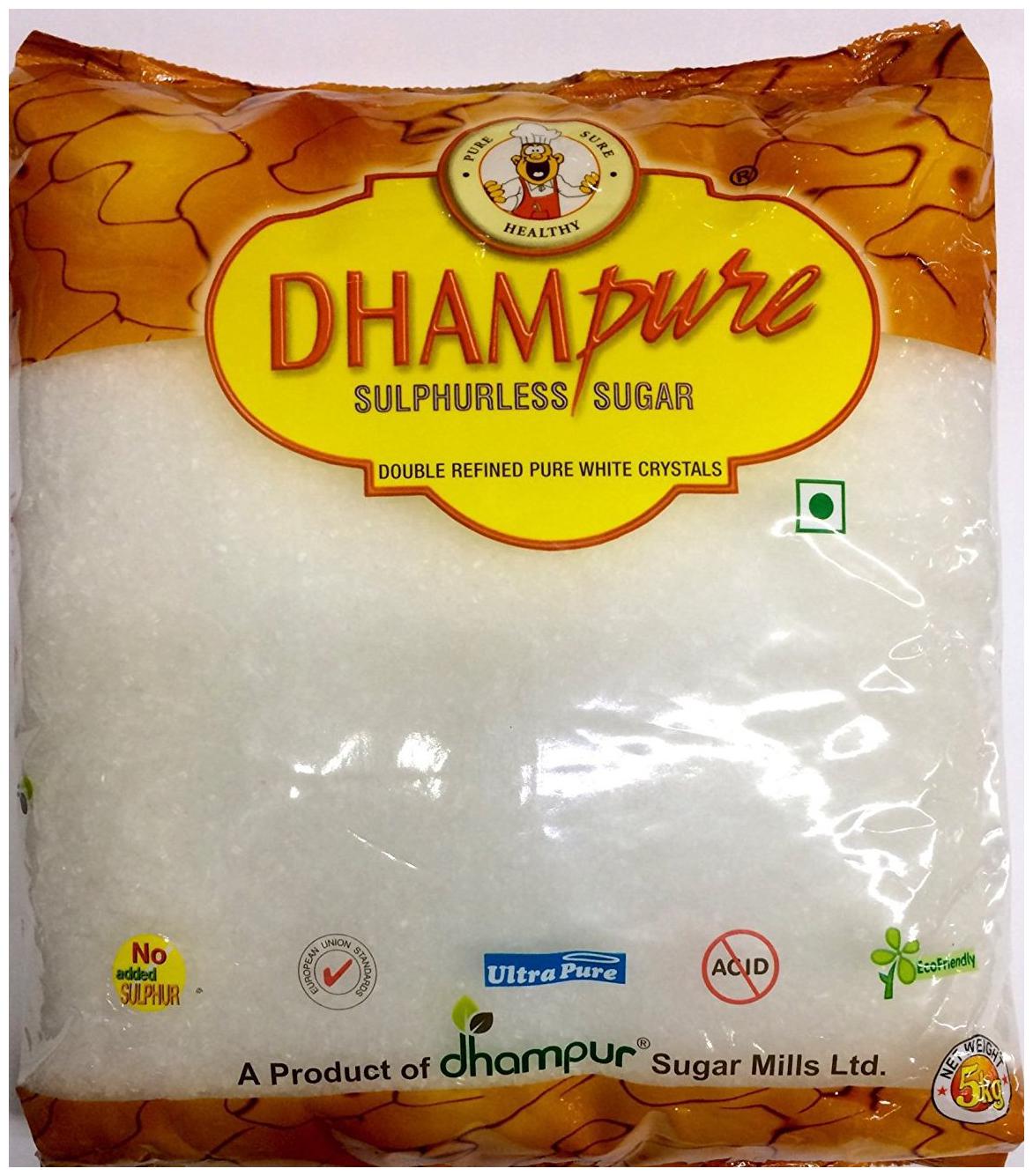 Dhampure Sulphurless Sugar 5kg