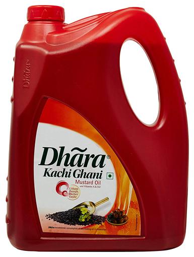 

Dhara Oil - Mustard (Kachi Ghani) 5 L