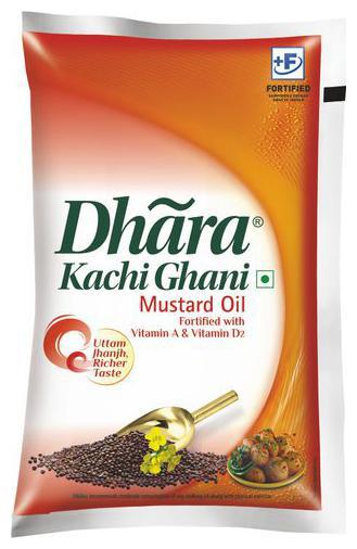 

Dhara Oil - Mustard (Kachi Ghani) 1 L