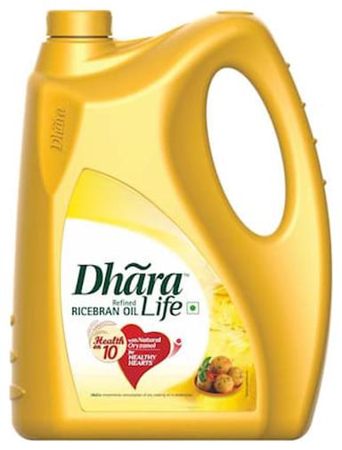 

Dhara Refined Oil - Rice Bran 5 L
