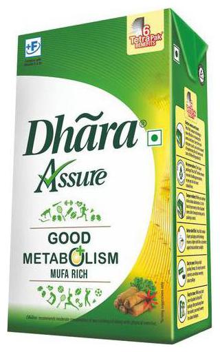 

Dhara Refined - Vegetable Oil 1 L