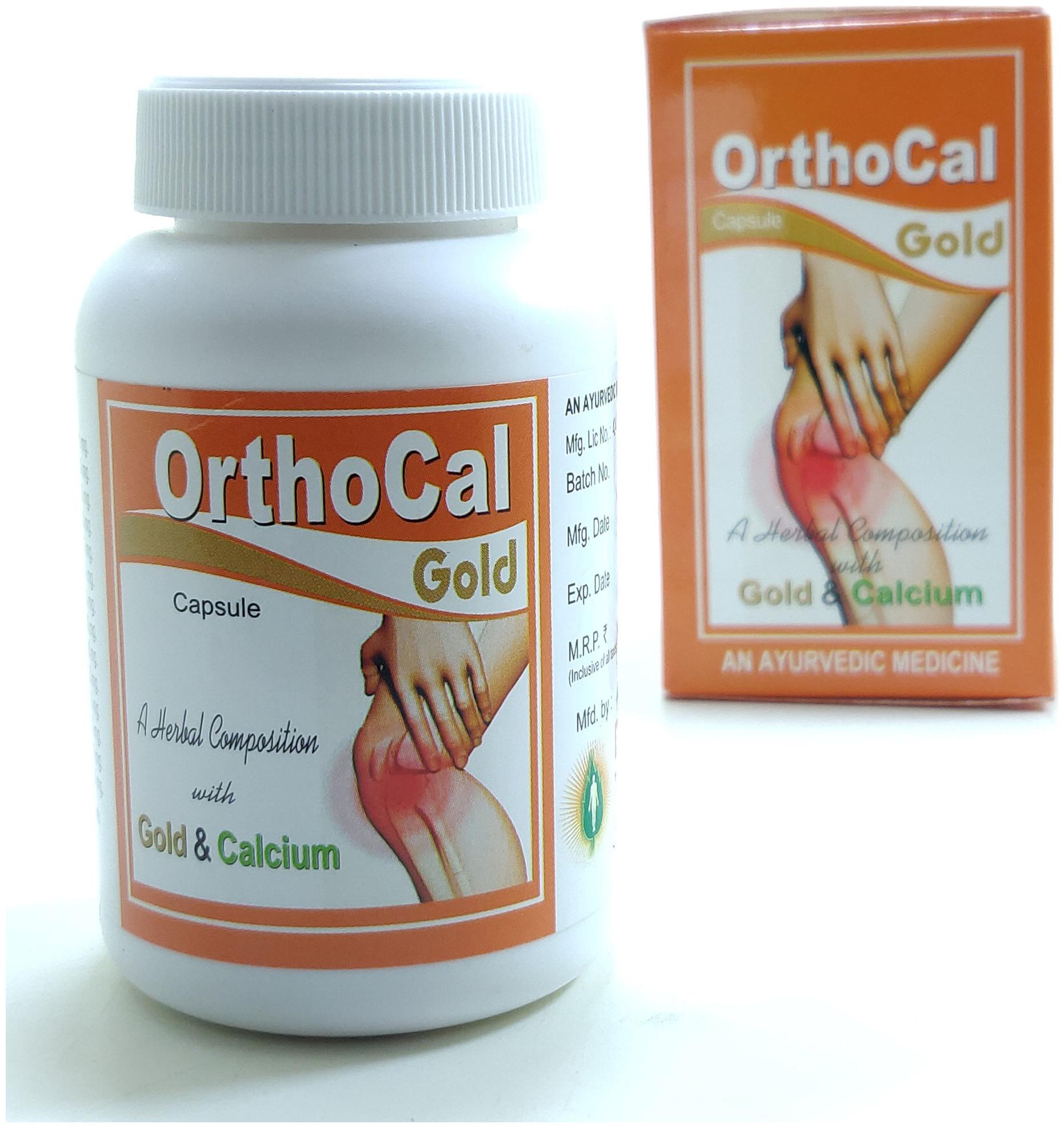 

Dharmani Health Fitness Co Orthocal Gold Capsules-55g