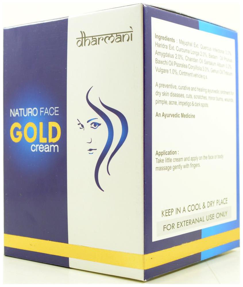 

Dharmani Health Fitness Co Naturo Face Gold Cream 100 ml