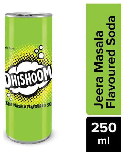 

Dhishoom Jeera Masala Flavoured Soda 250 ml