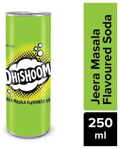 

Dhishoom Jeera Masala Flavoured Soda 250 ml