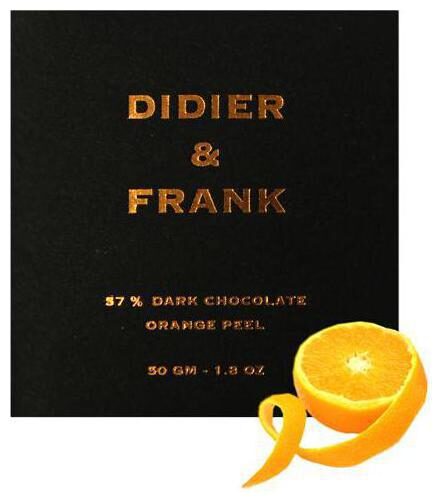 

Didier Frank 57 Dark - Chocolate With Orange Peel Luxury Dark 50 g