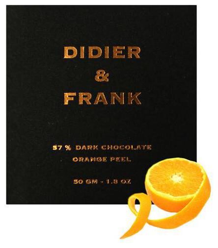 

Didier Frank 57 Dark - Chocolate With Orange Peel Luxury Dark 50 g
