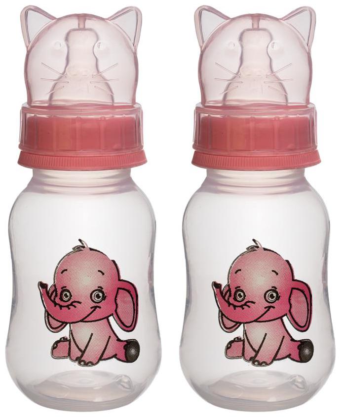 

Dimpu Baby Feeder Roly Poly BPA Free Polypropylene Feeding Bottle 140 ml Pink