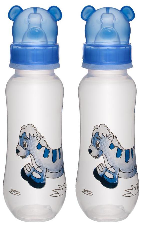 

Dimpu Baby Feeder Roly Poly BPA Free Polypropylene Feeding Bottle 240 ml Blue