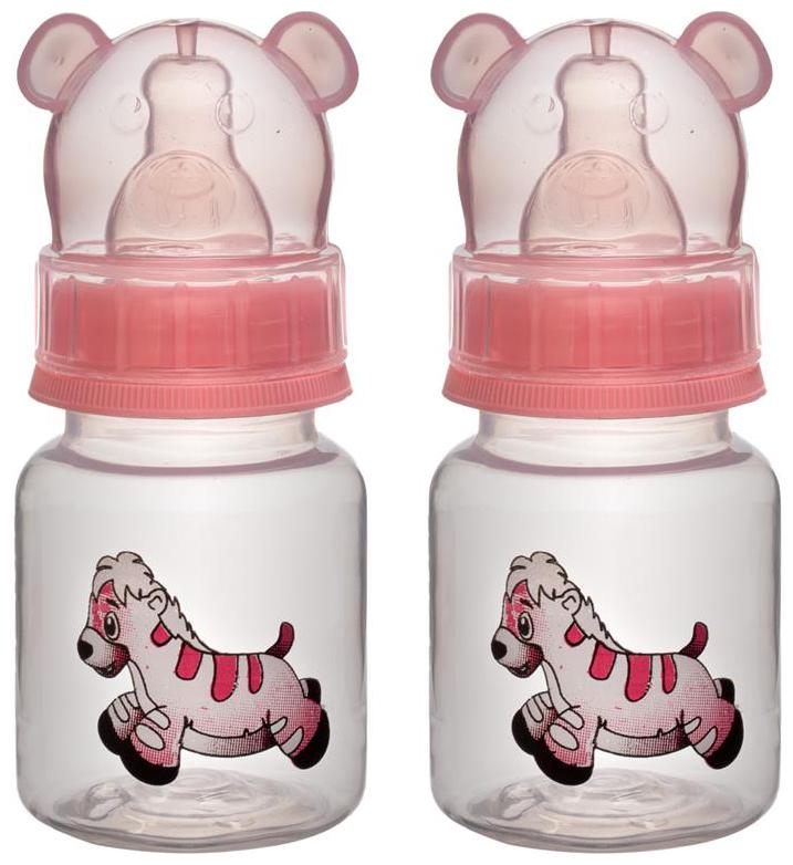

Dimpu Baby Feeder Roly Poly BPA Free Polypropylene Feeding Bottle 80 ml Pink