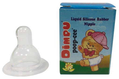 

Dimpu Poop-Cee Bottle Nipples - Rubber Silicone Deluxe 1 pc