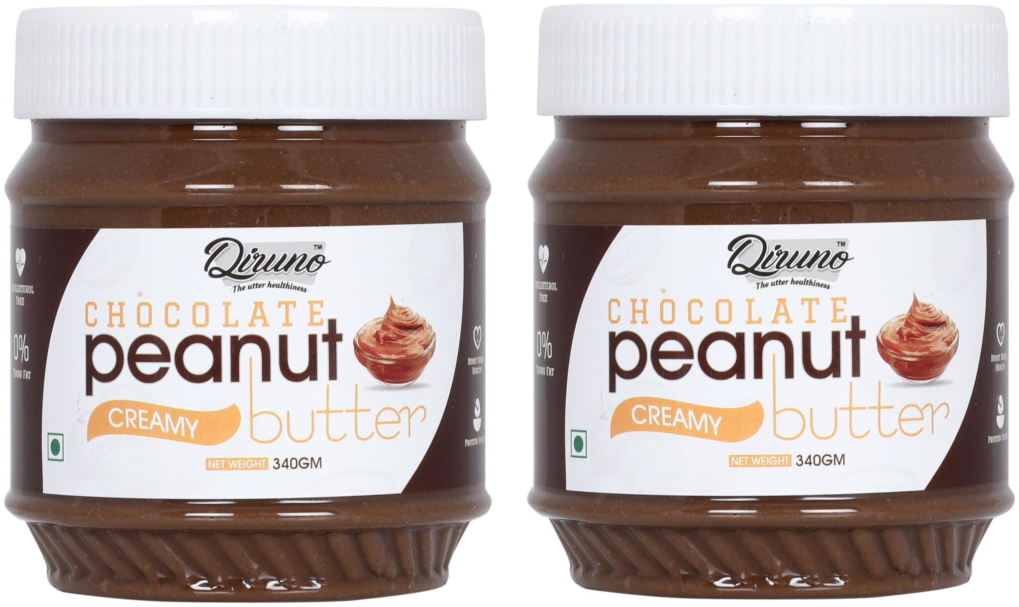 

Diruno Chocolate Peanut Butter Creamy 340g (Pack Of 2)